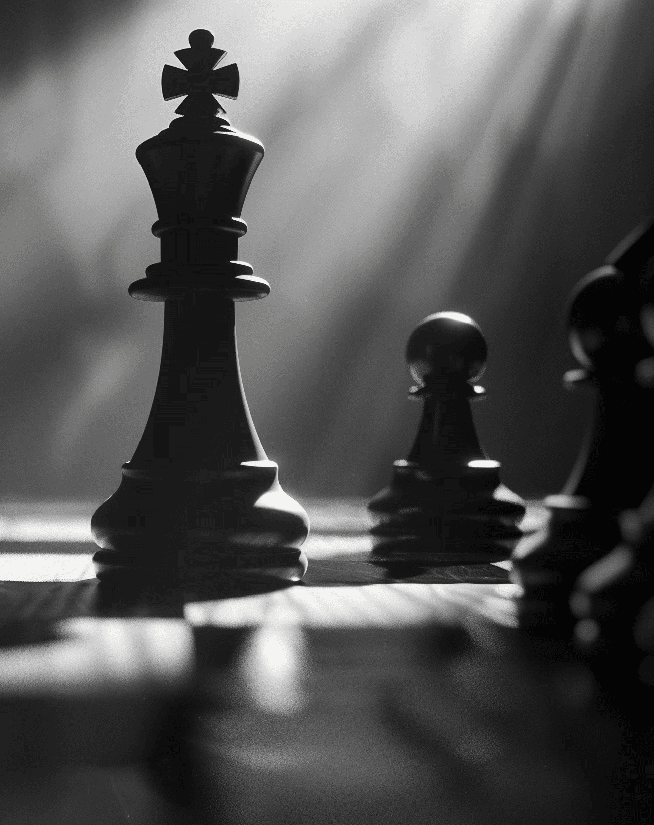 person holding white chess piece