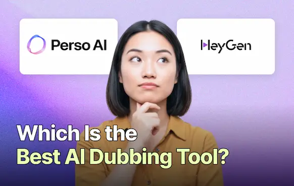 comparando Perso AI e HeyGen para dublagem por IA
