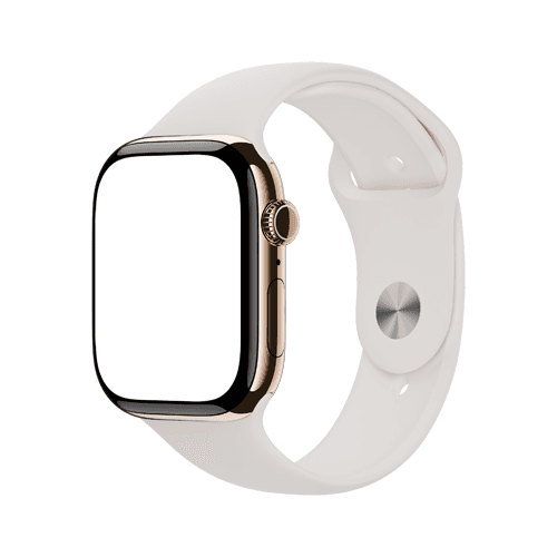 Apple Watch Series 10 mockup Gold 46mm left