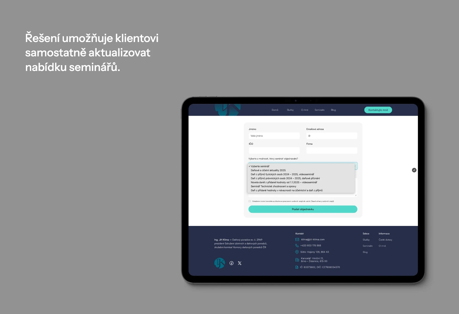 Image with the app presentation