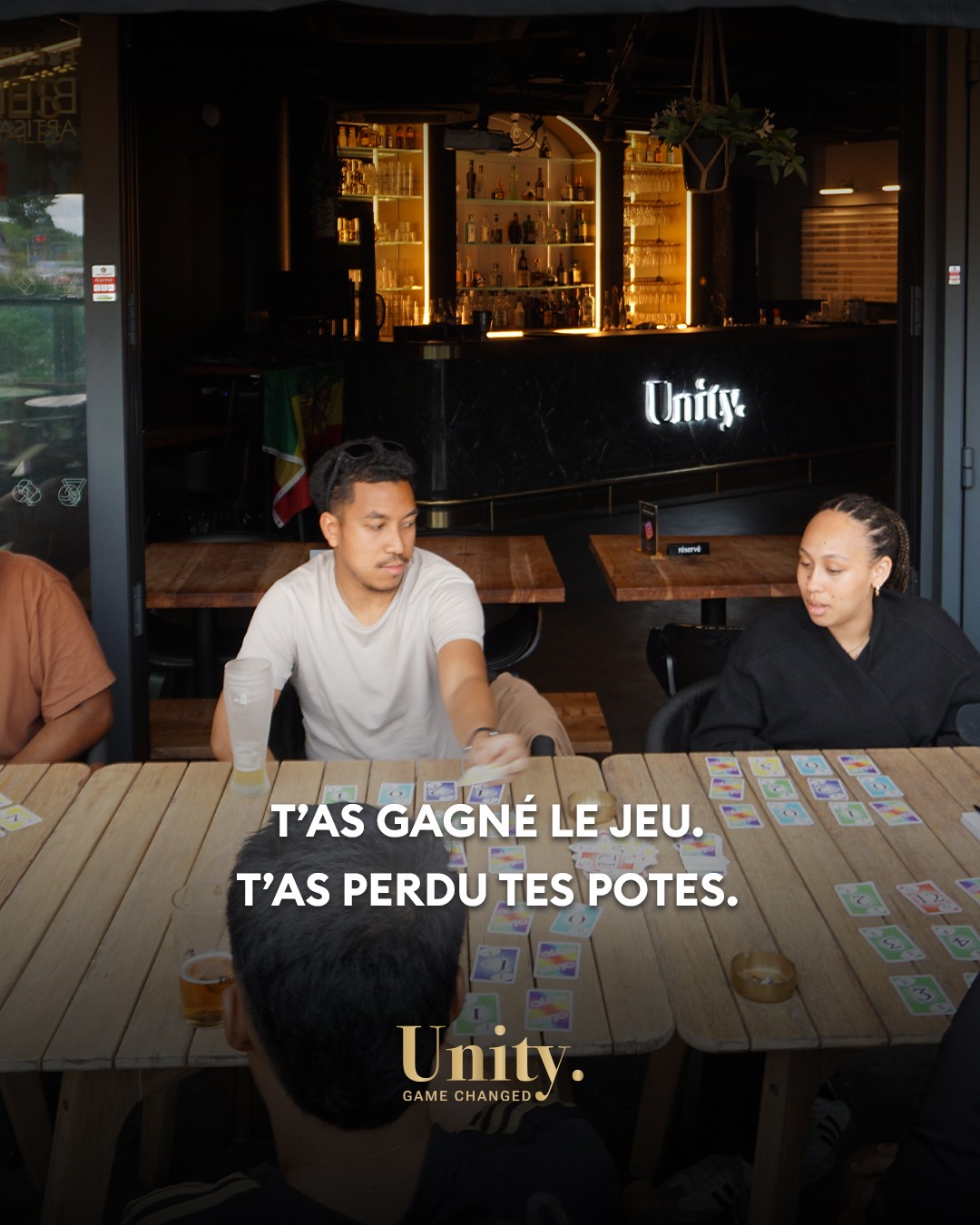 Entrepreneurs engaging in a lively discussion during a Bizz Buzz networking event.