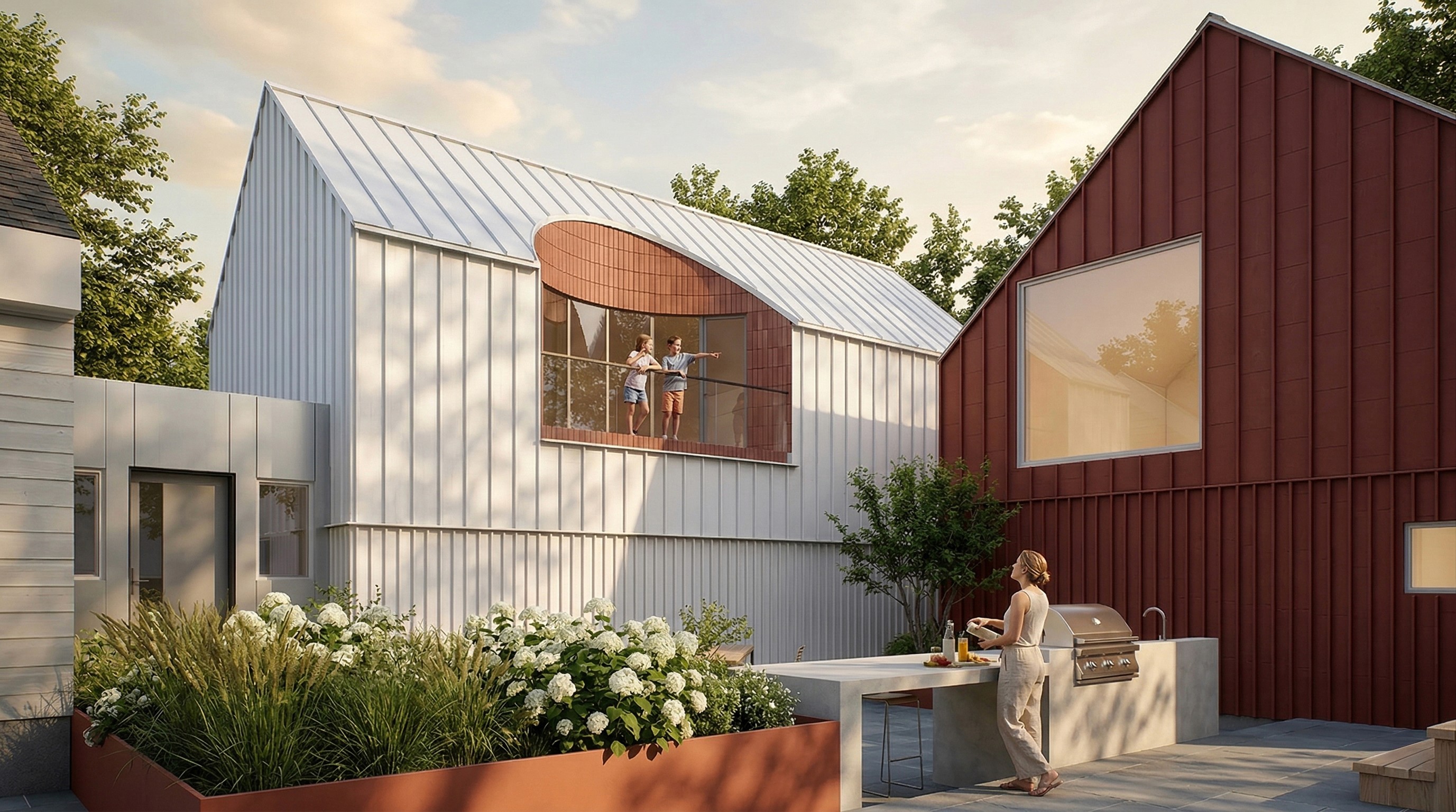 Title: Street-facing view of kid’s wing - Description: Street-facing view of kid’s wing