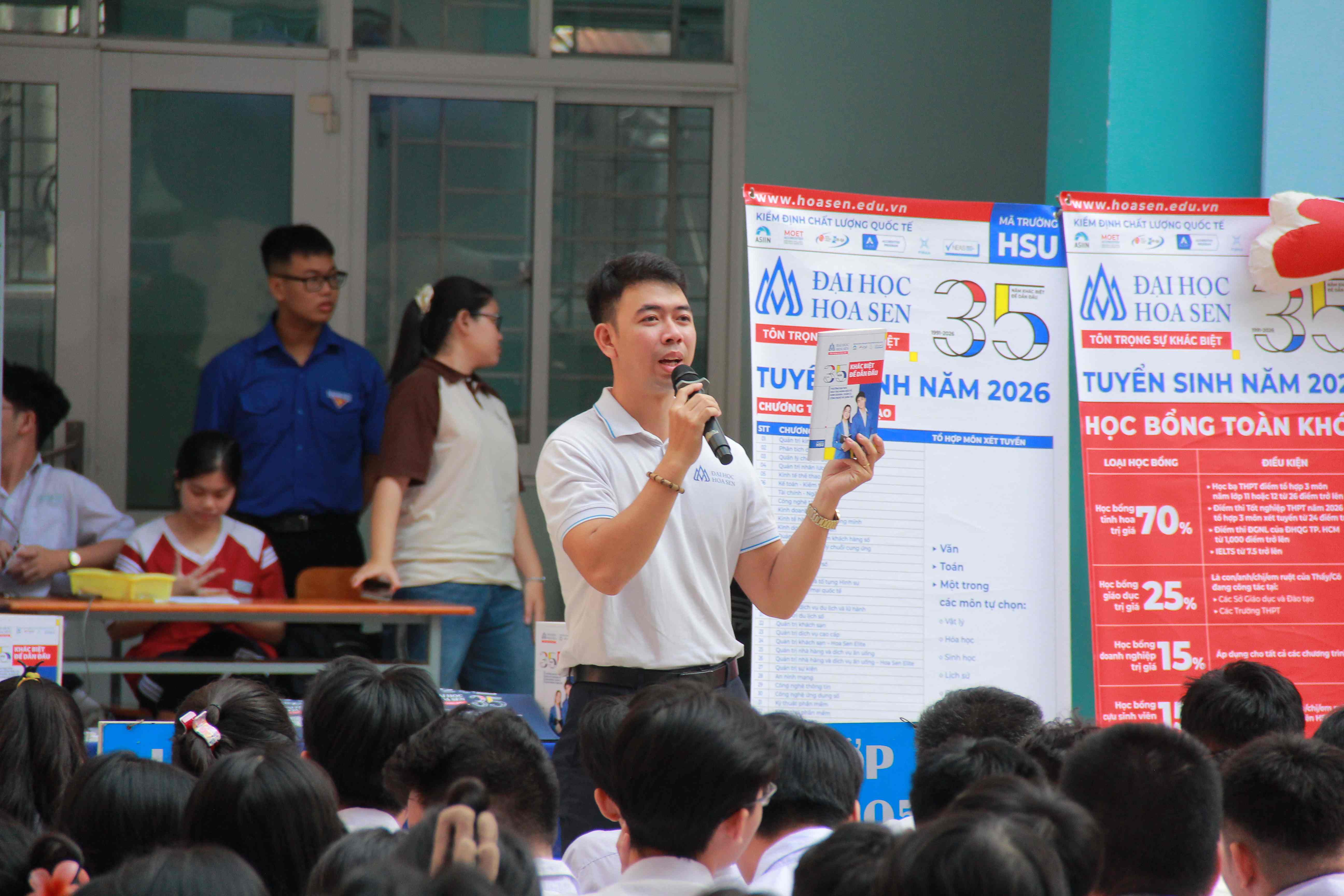 Chọn ngành không mông lung: HSU Tour đến với THPT Nam Kỳ Khởi Nghĩa