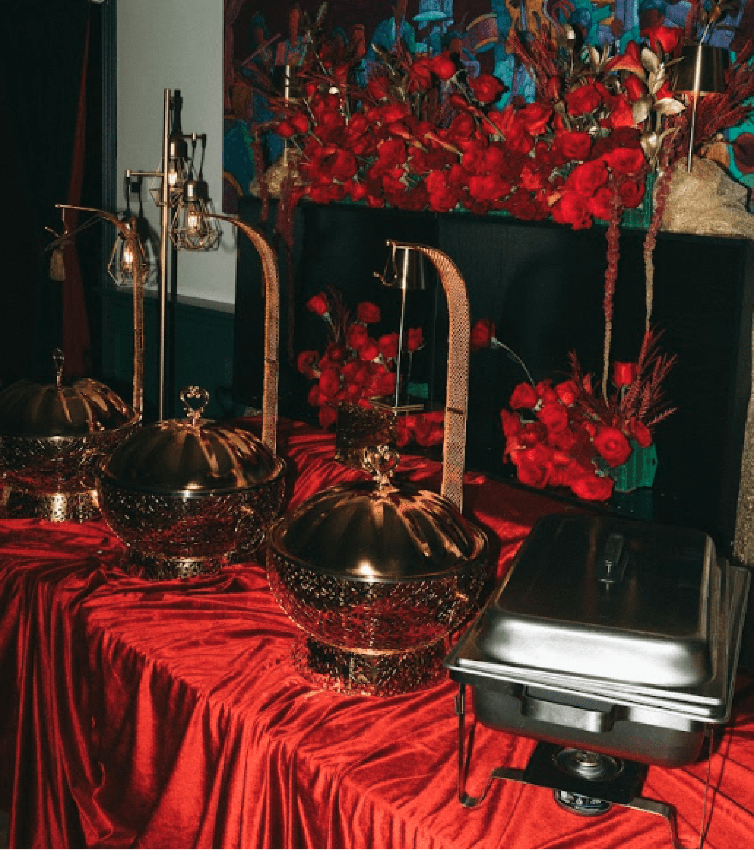 Buffet at event