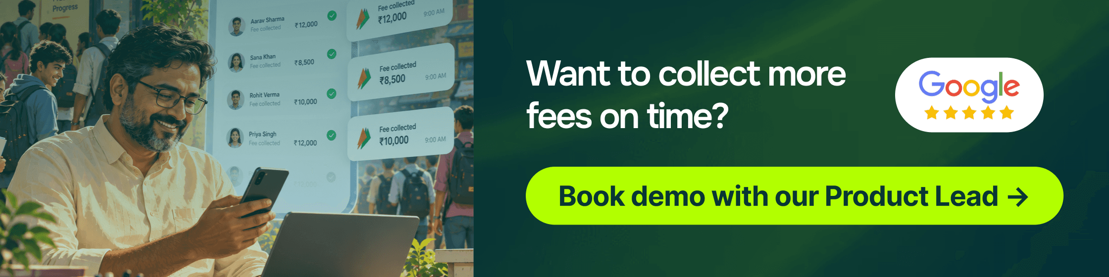 Automatic fee collection platform demo