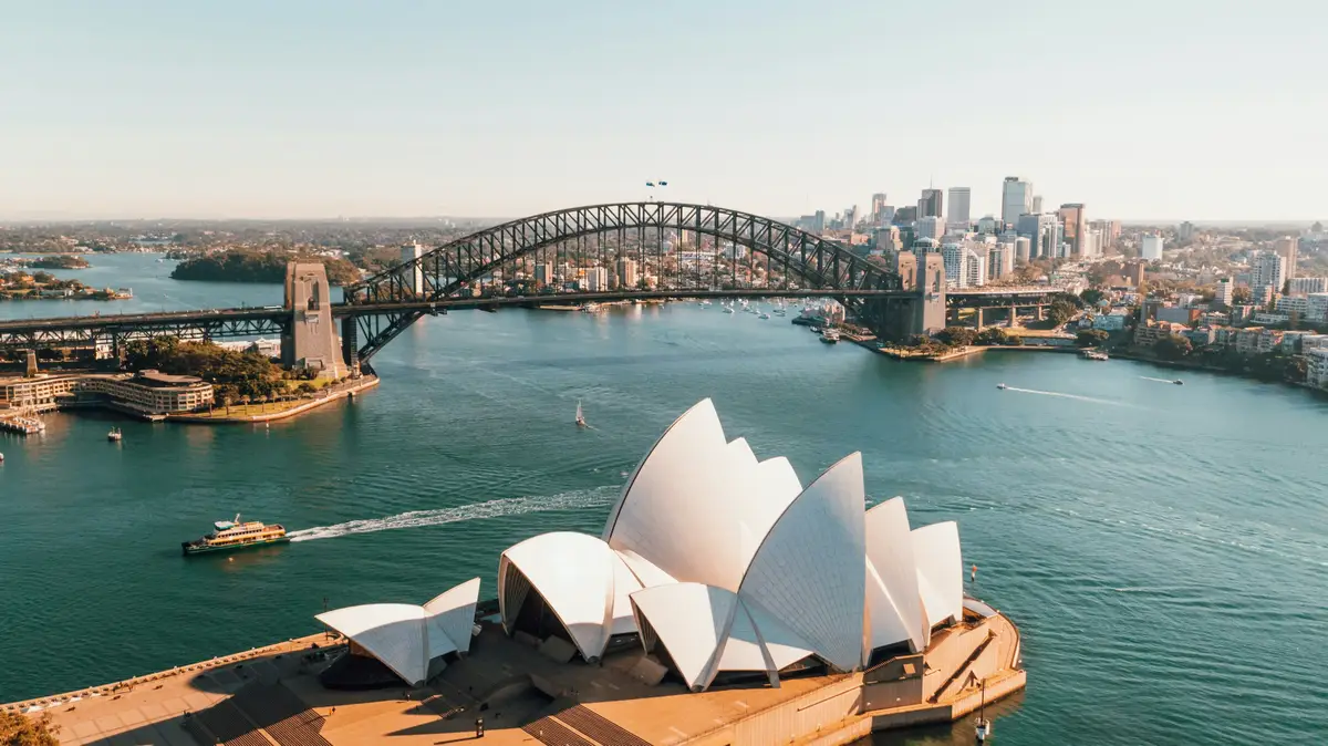 Sydney Opera House en Harbour Bridge