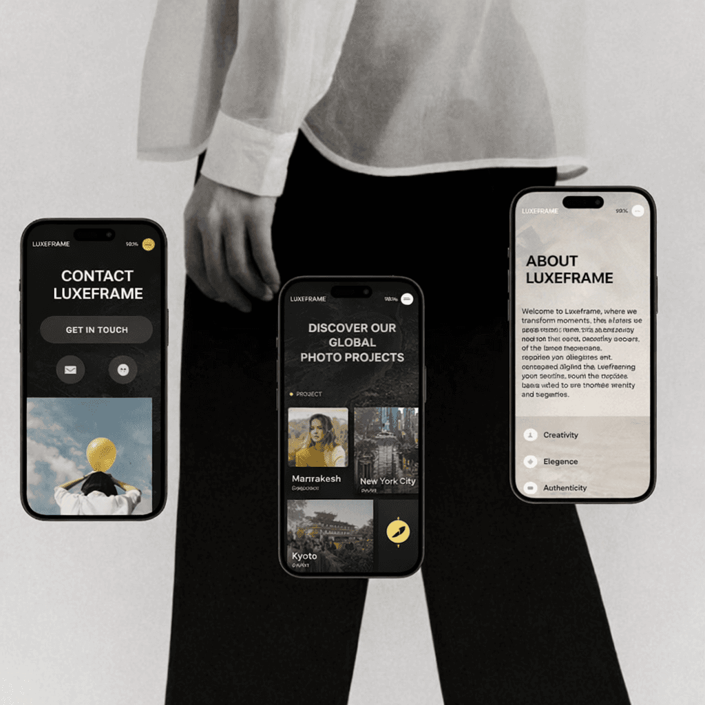 LuxeFrame - Photography Studio