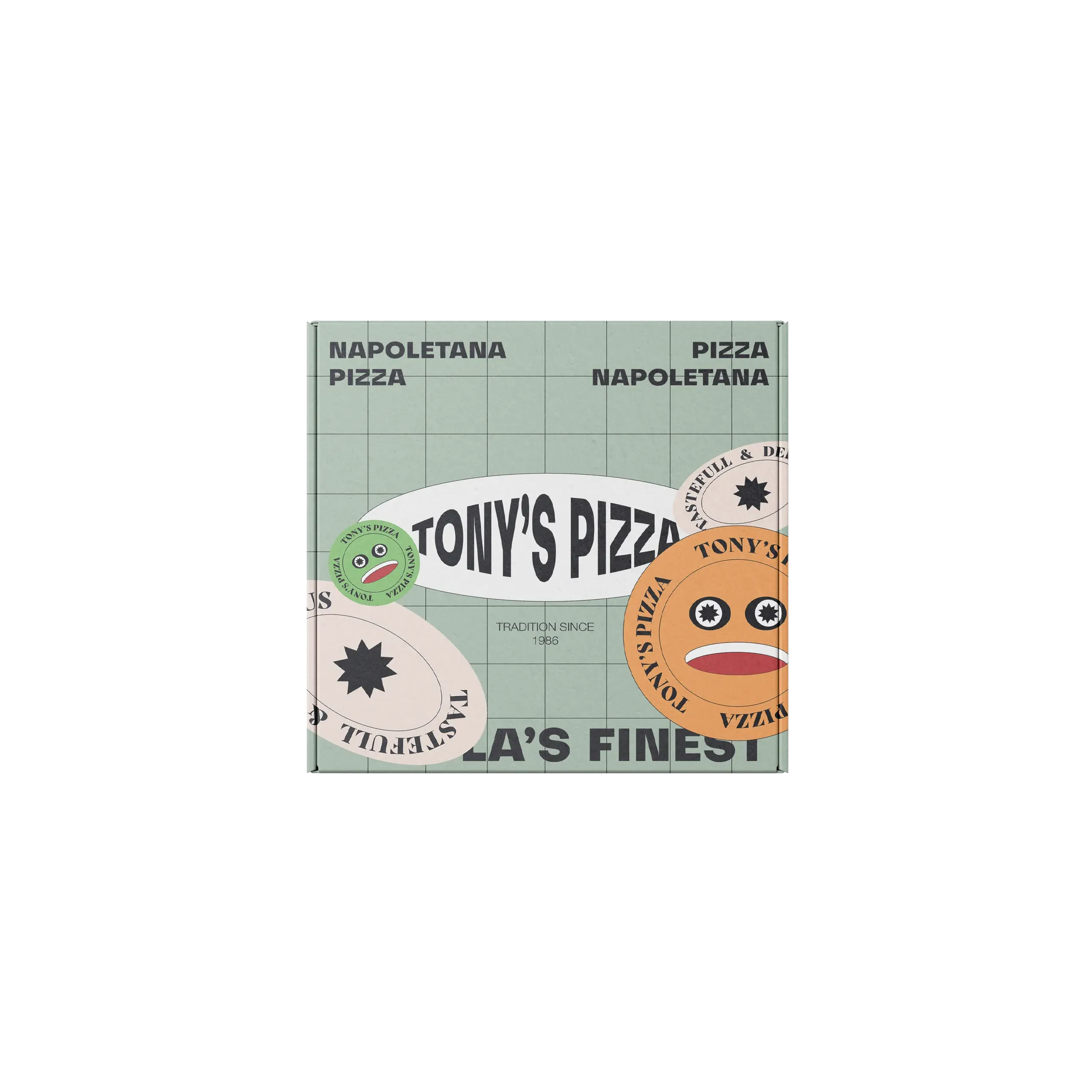 A Mockup of Tony's Pizza