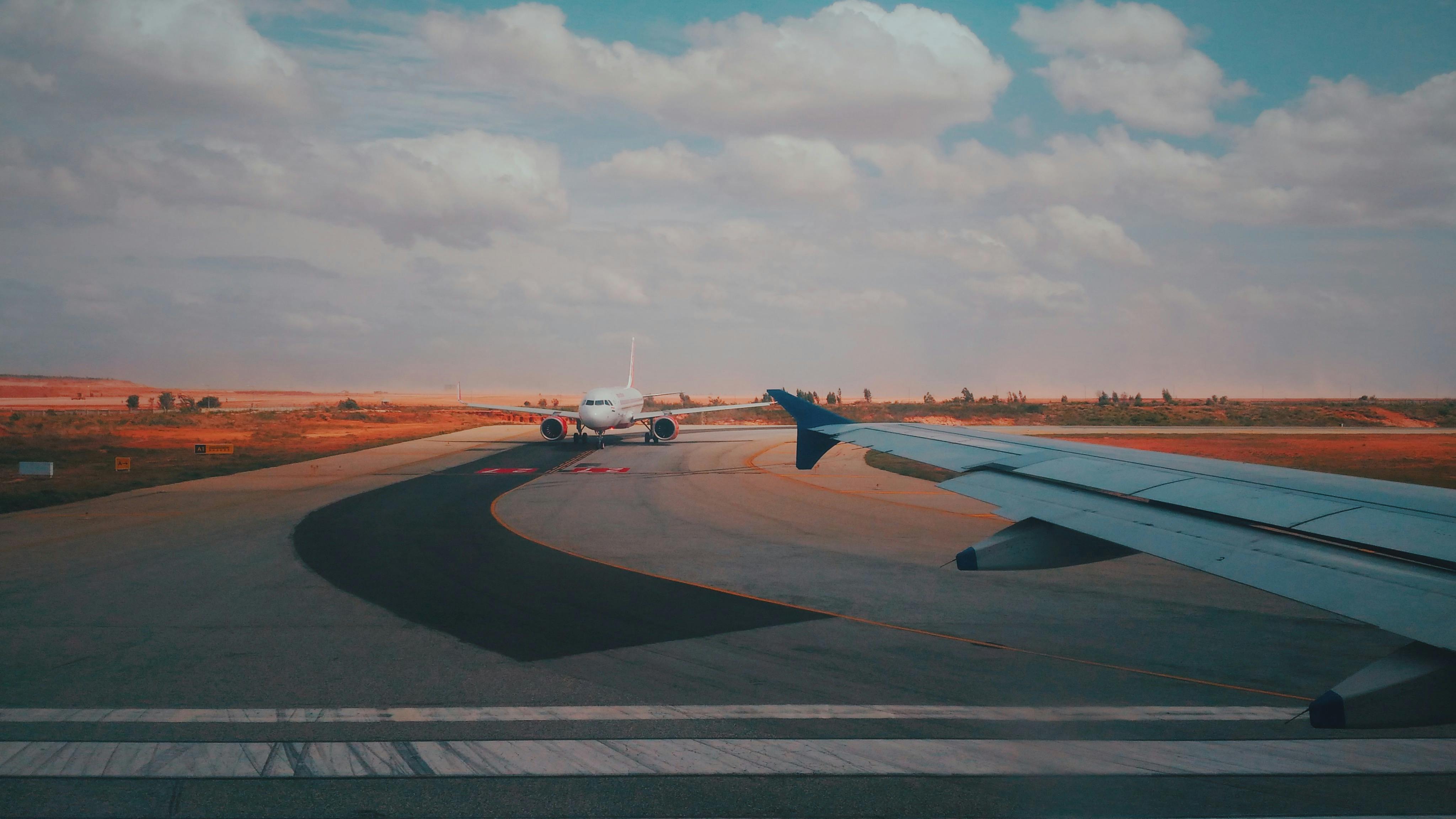 Photo by Asif Methar: https://www.pexels.com/photo/white-airplane-on-track-946841/