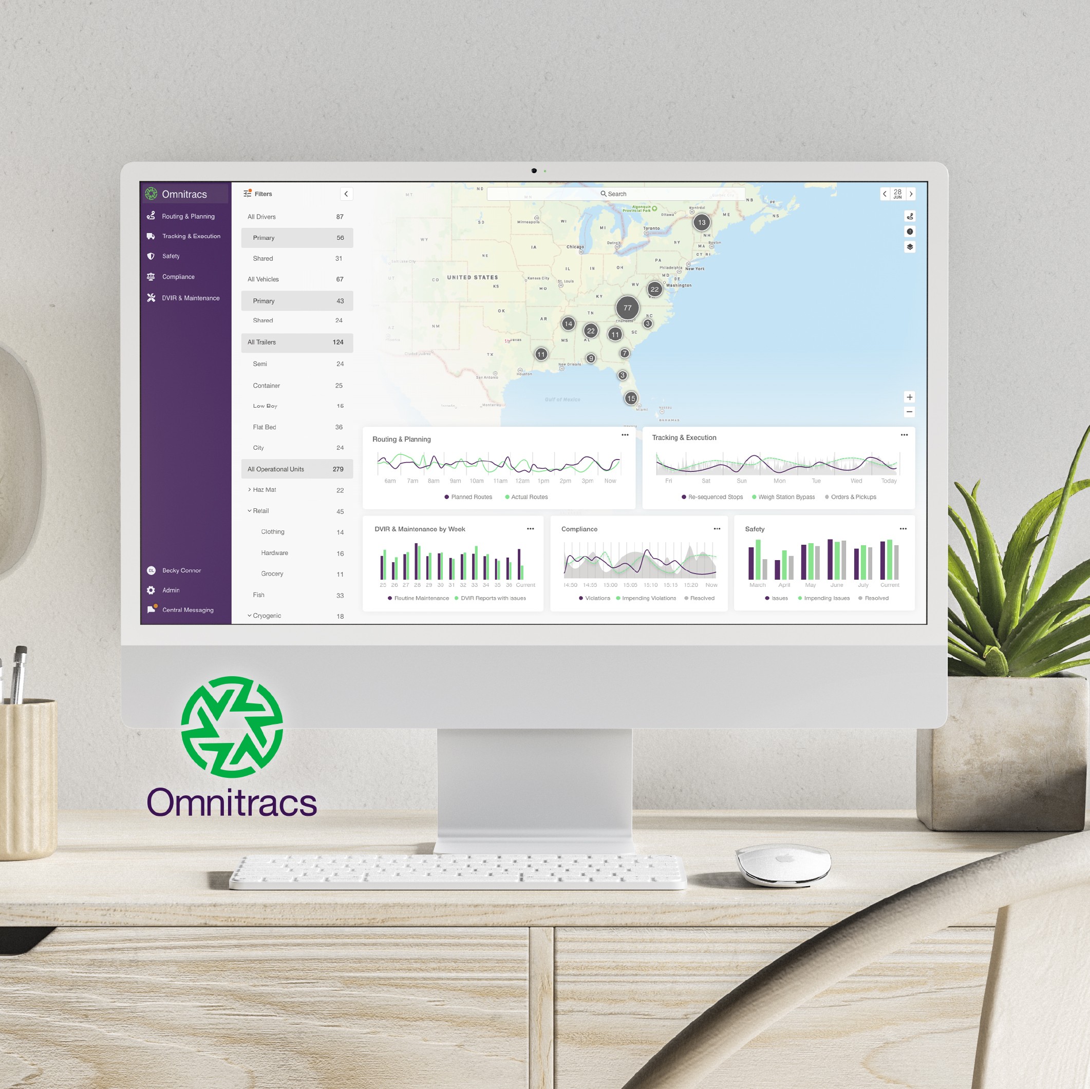 Placeholder media for Omnitracs One