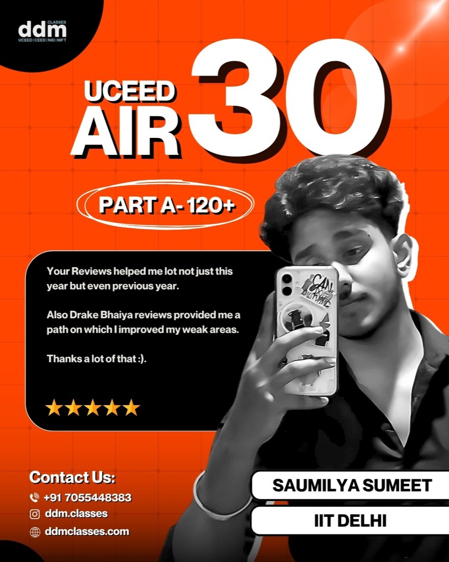 DDM Classes - UCEED, CEED, NID and NIFT coaching online