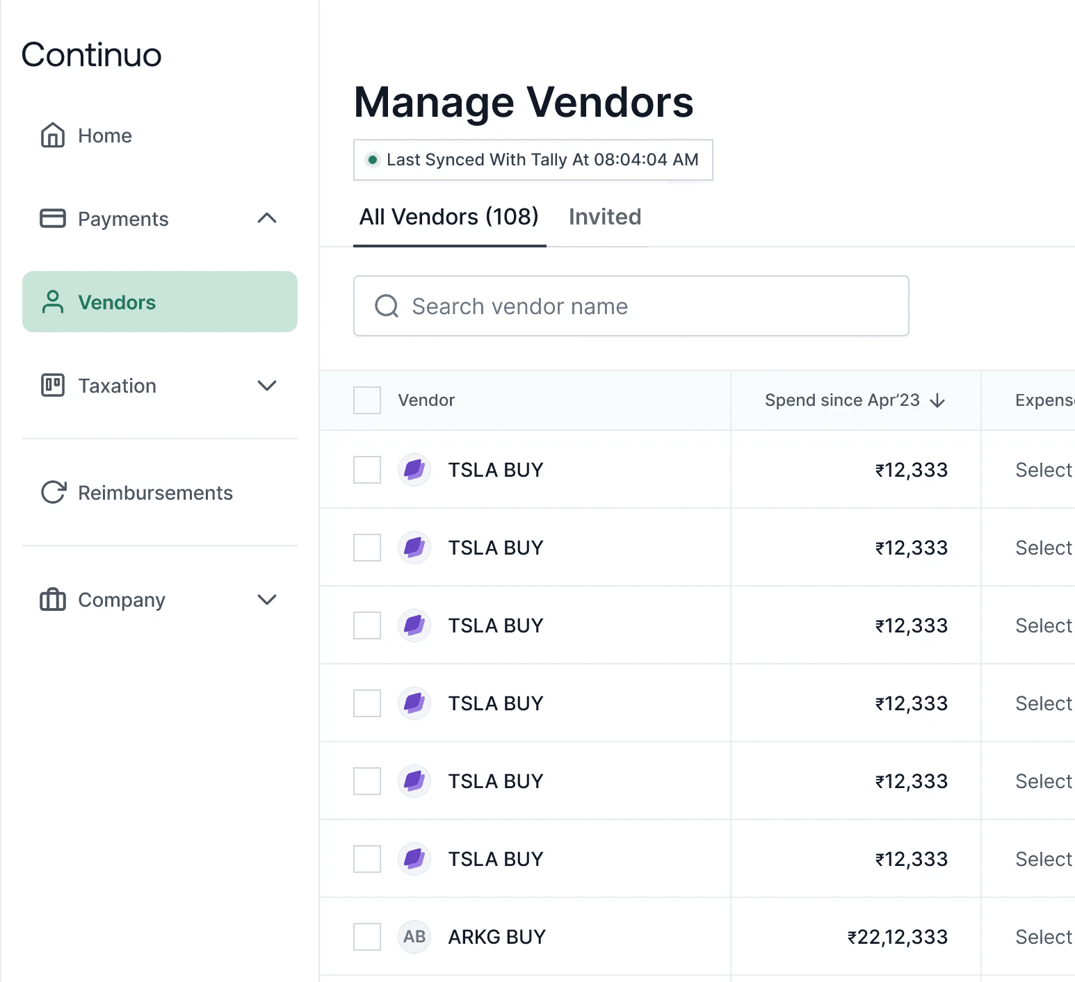 Complete digital vendor management on Pazy