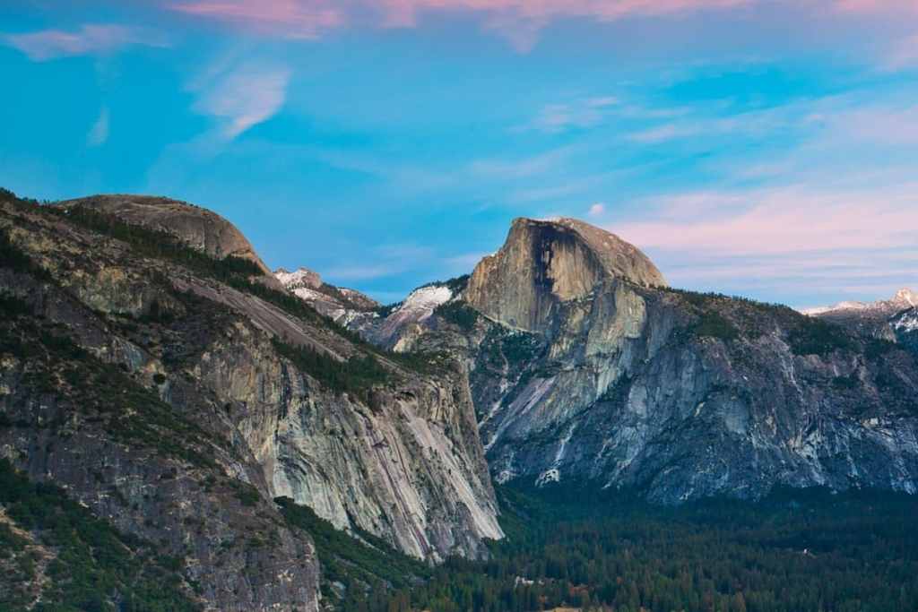 View from Columbia Rock trail, Yosemite
