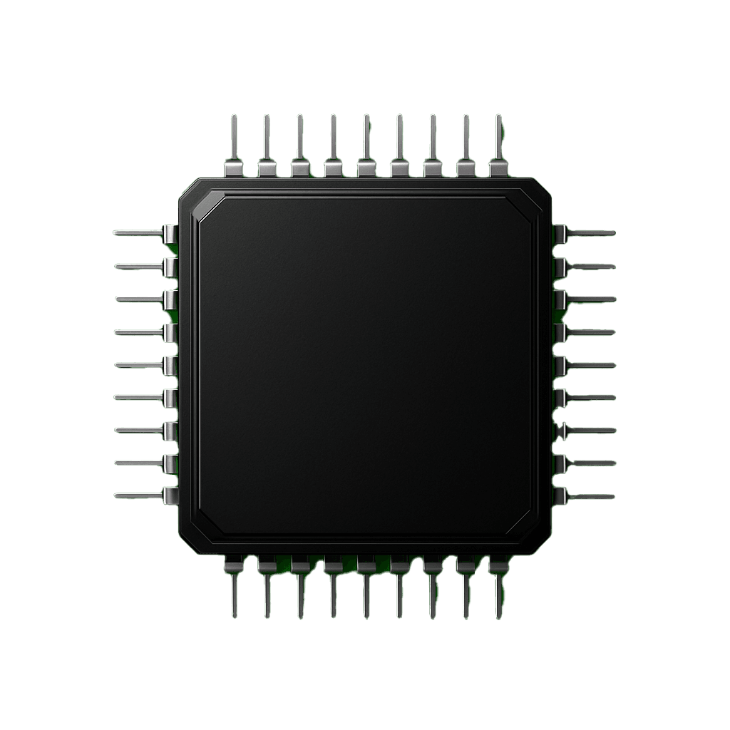 Microchip icon representing AI-native architecture