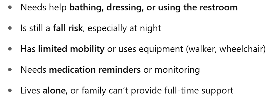 Signs Your Loved One Needs Home Care