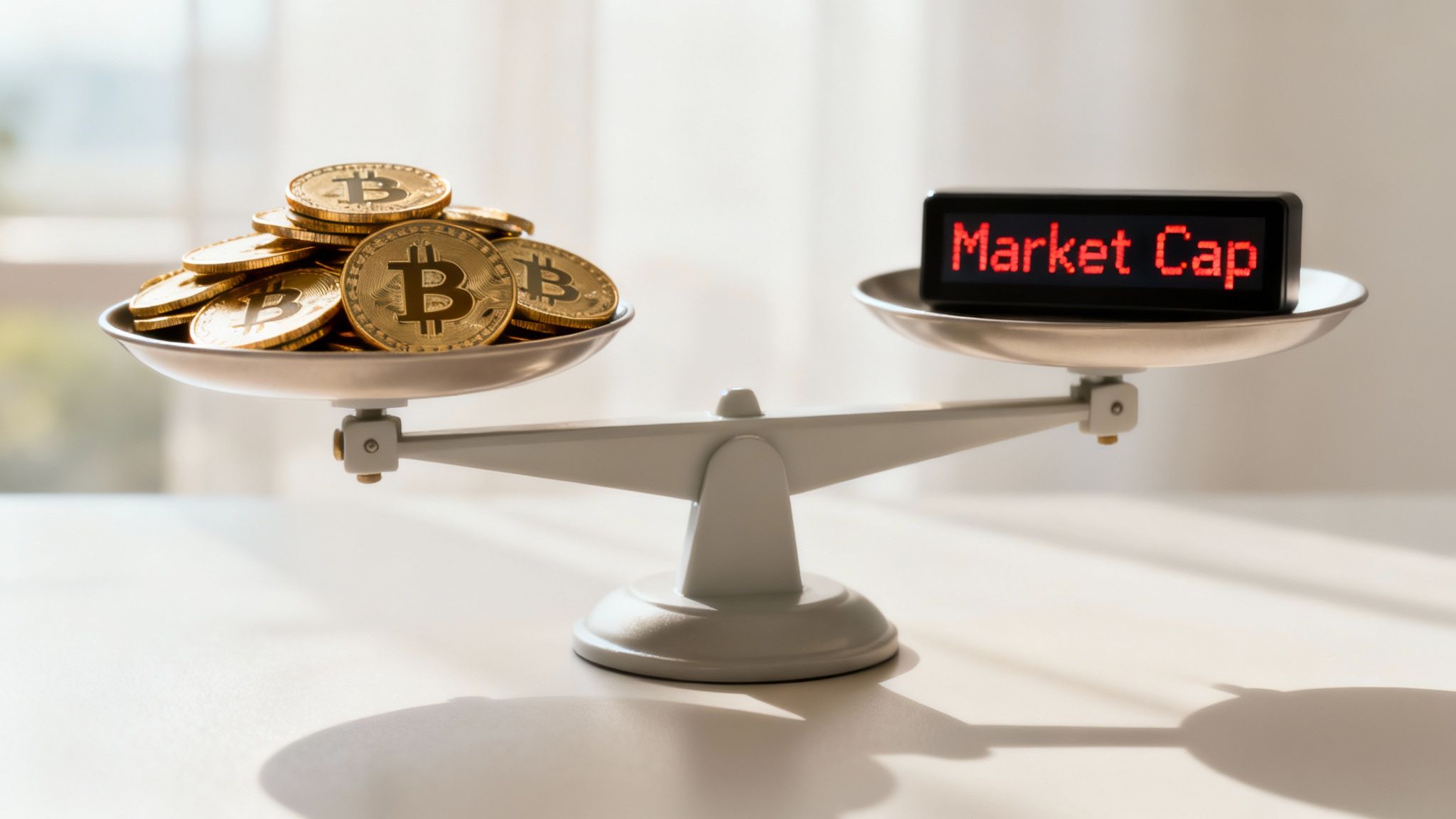A visual representation of cryptocurrency coins and financial charts, symbolizing the market.