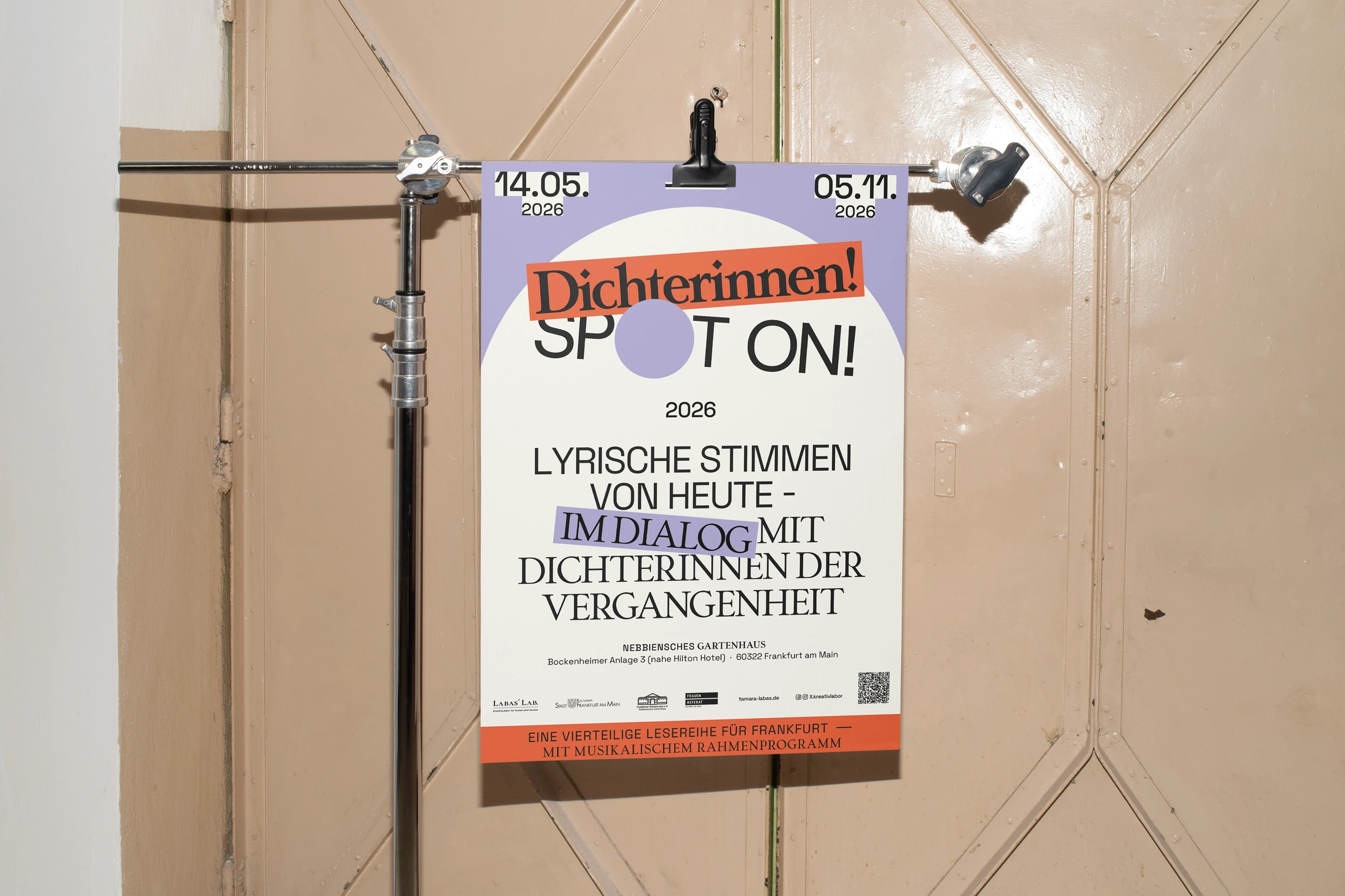 Festival Branding und visuelle Identität für nachhaltiges Stadtentwicklungsfestival in Frankfurt