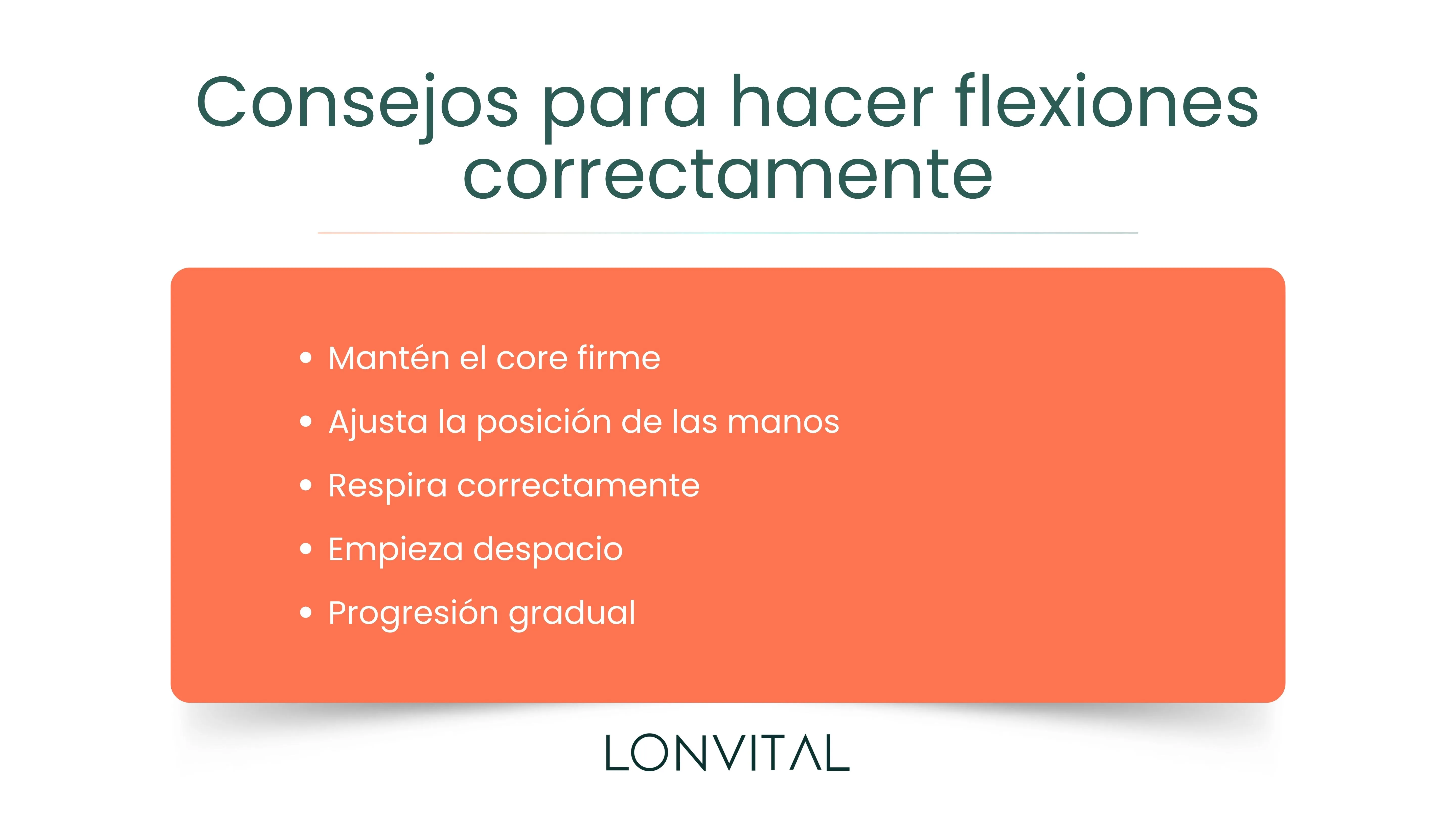 Consejos para hacer flexiones correctamente