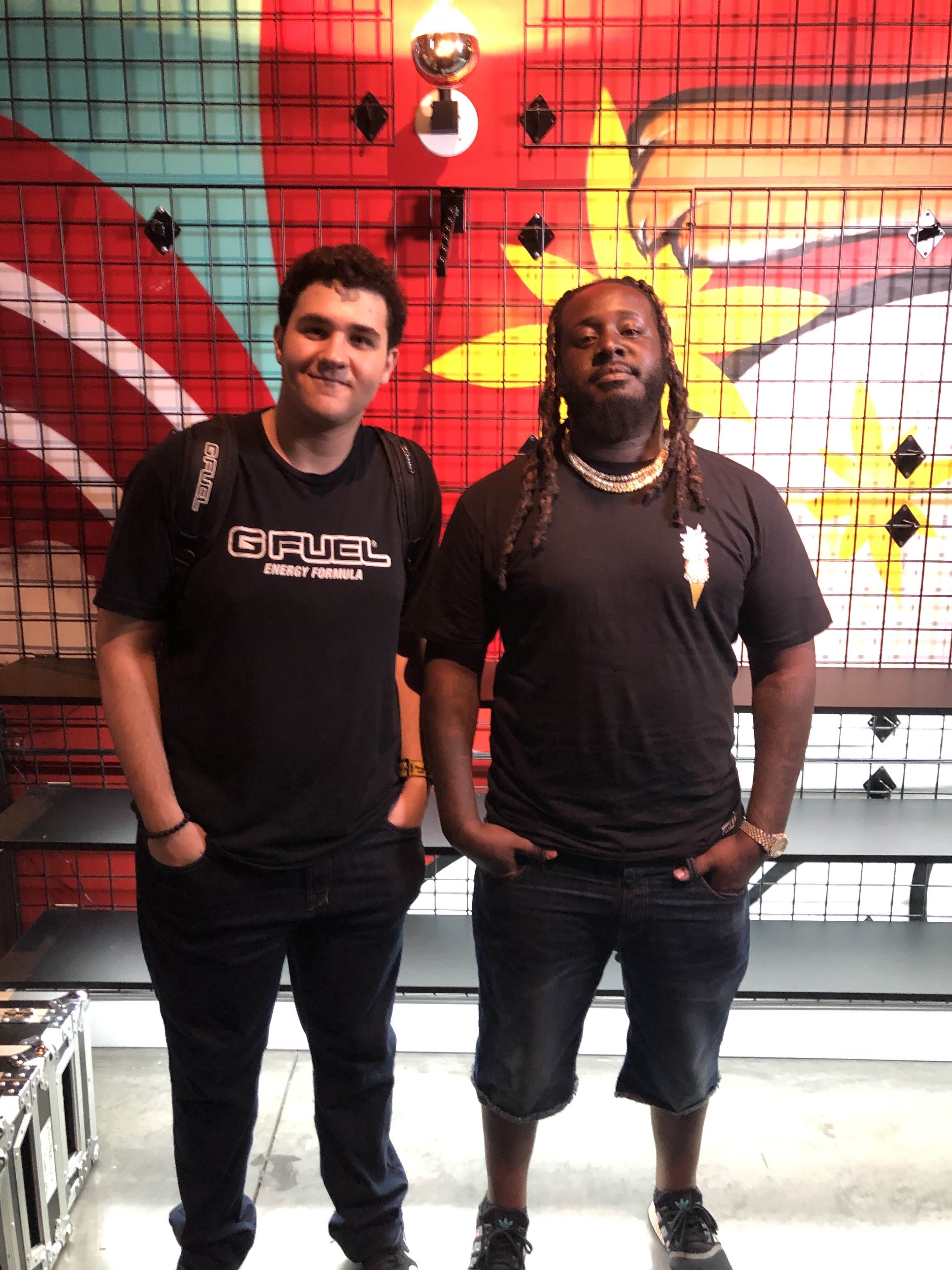 Meeting T-Pain at a GFuel Party!
