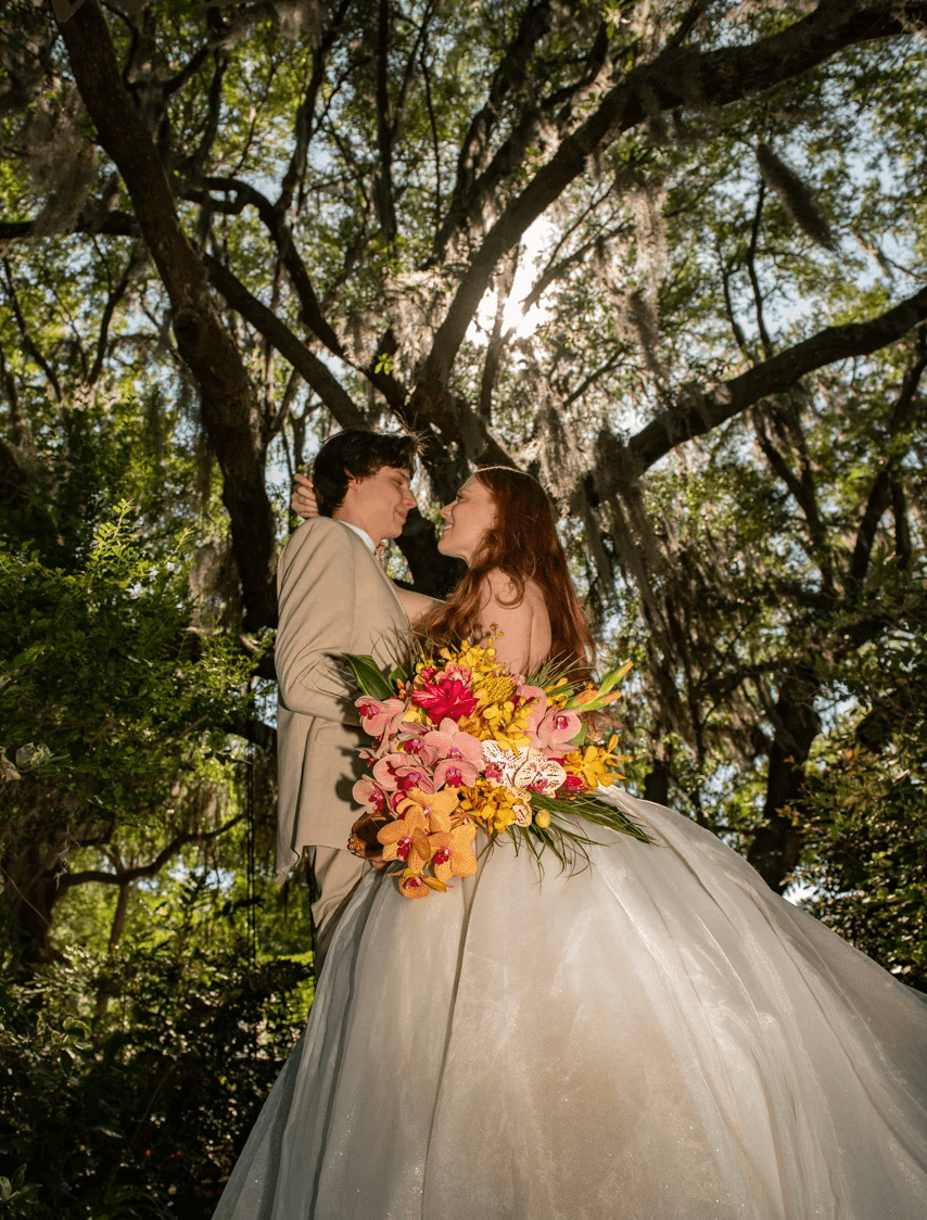 married couple outdoor 