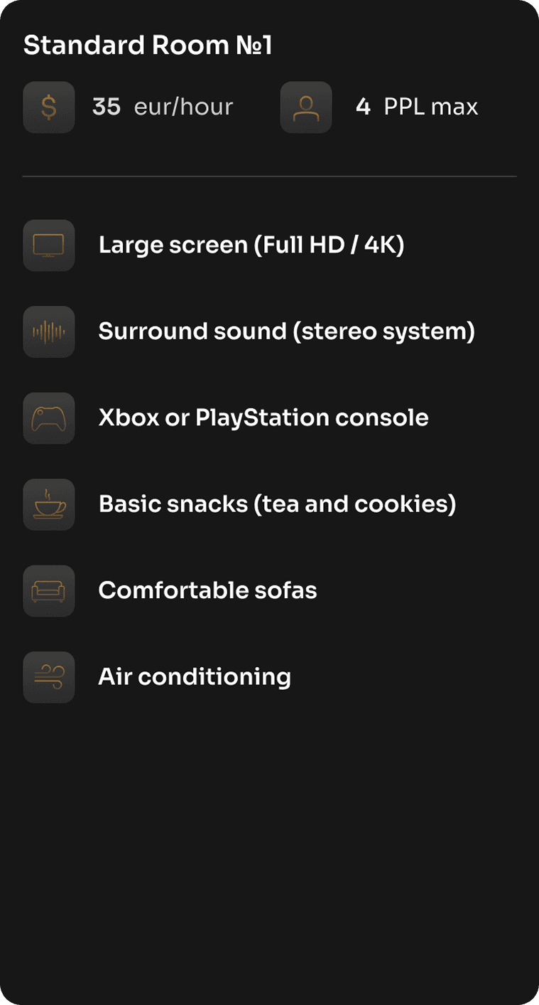 Standard room