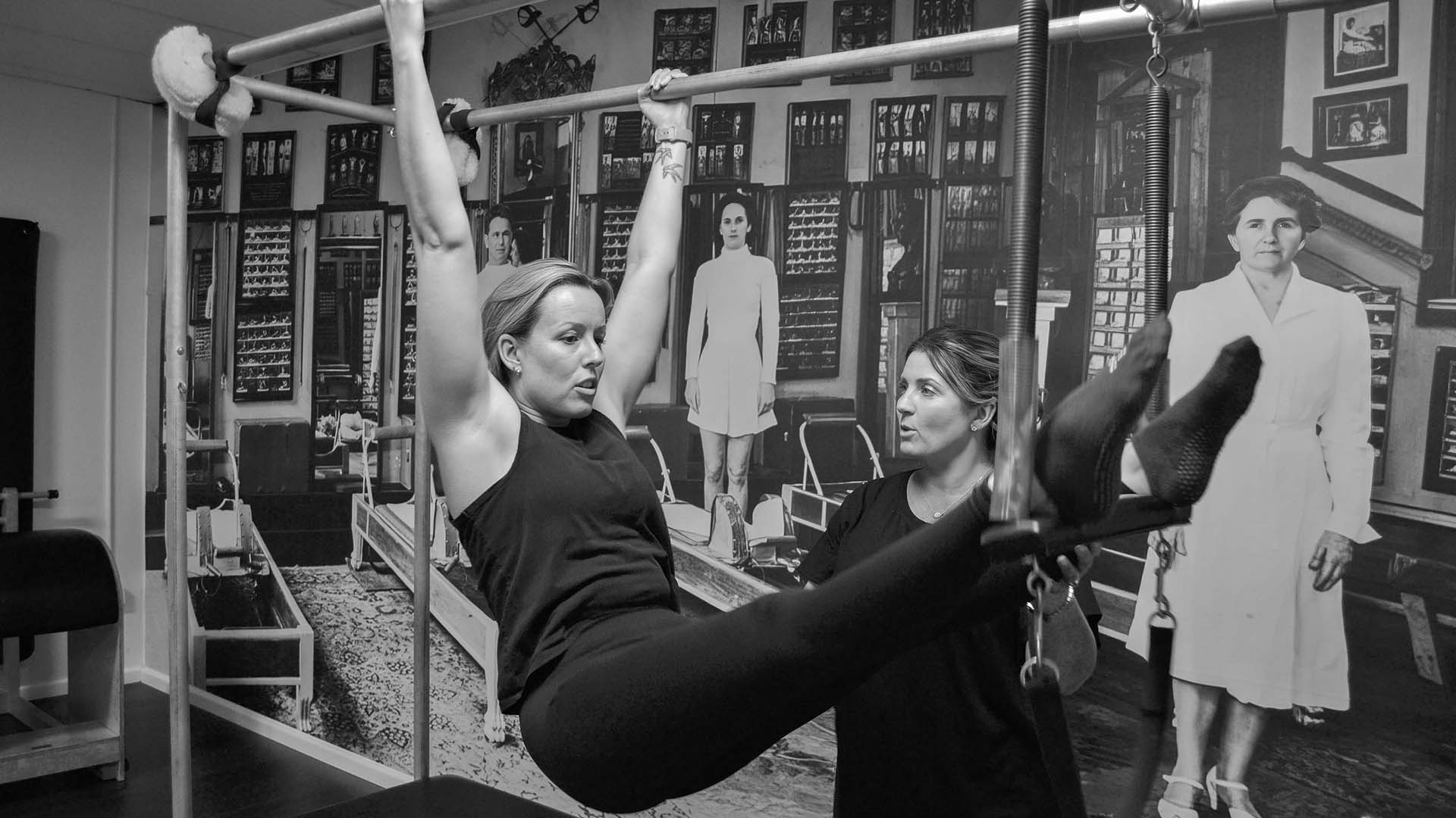 Girl doing Classical Pilates in Camden NSW