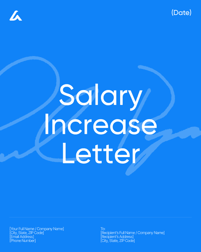 Salary Increase Letter