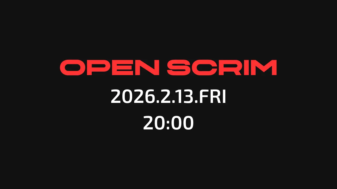 Inferno Drive Tokyo Open Scrim Information
