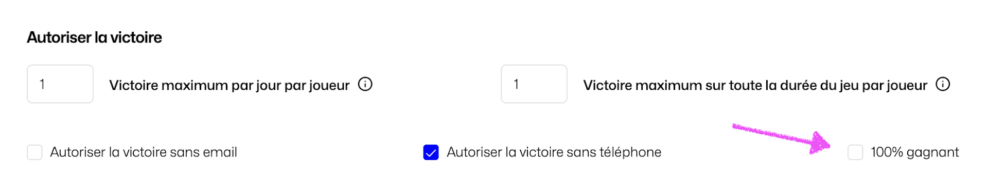 Instant win 100% guaranteed