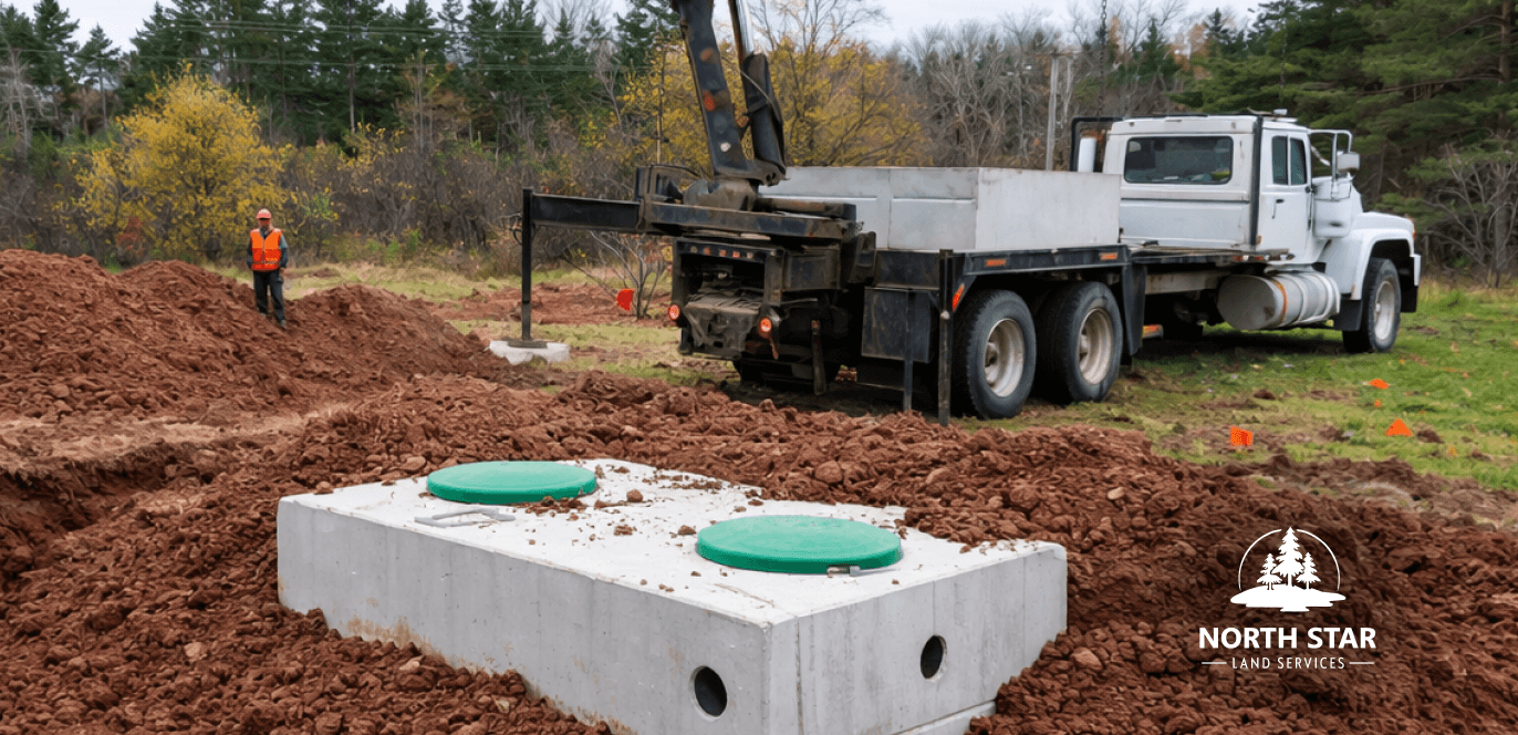 septic lines complete job