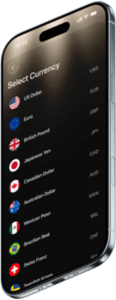 Charter Currency App UI