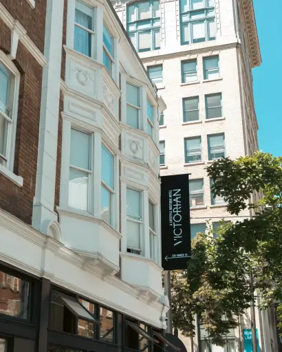 victorian hotel exterior