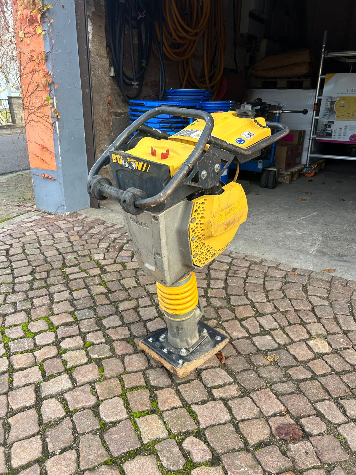 Rüttelstampfer Gewicht 60 kg