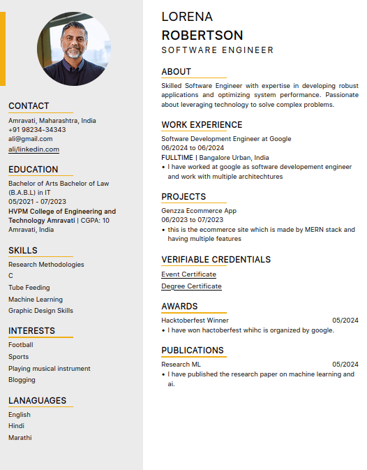 Free Resume Templates