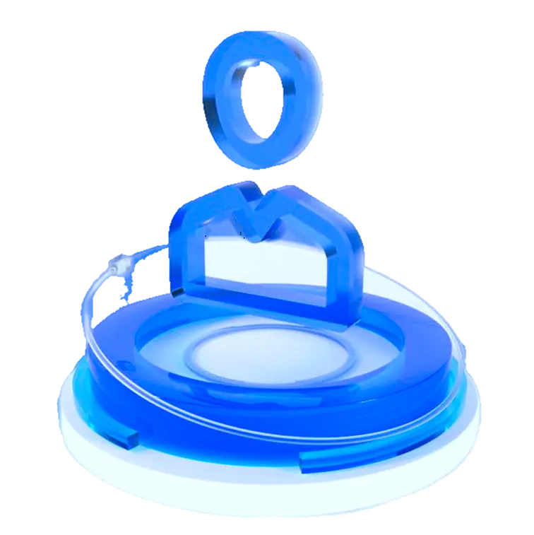 Abstract intertwined black sculptural form with smooth curved loops and a subtle speckled texture on a dark background.