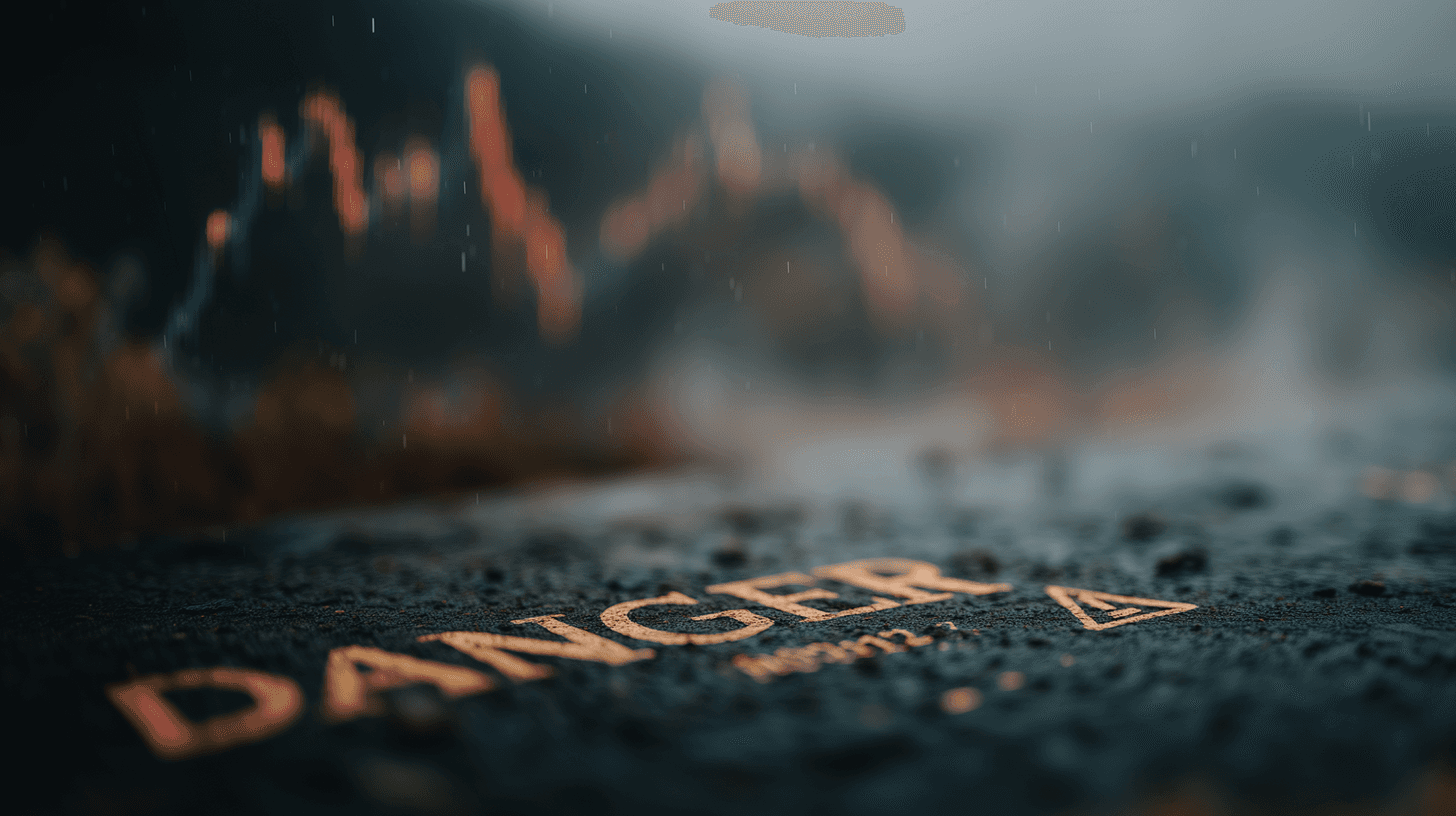 Image representing risk in digital assets