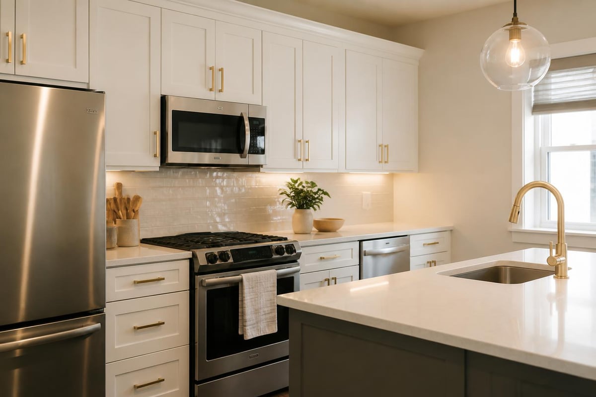 Kitchen staging updates
