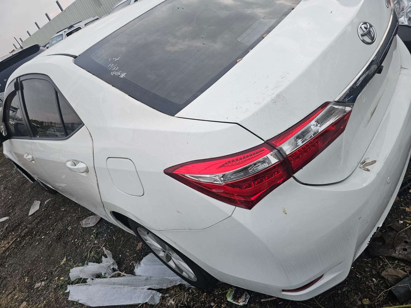 Toyota Corolla for export from Taiwan