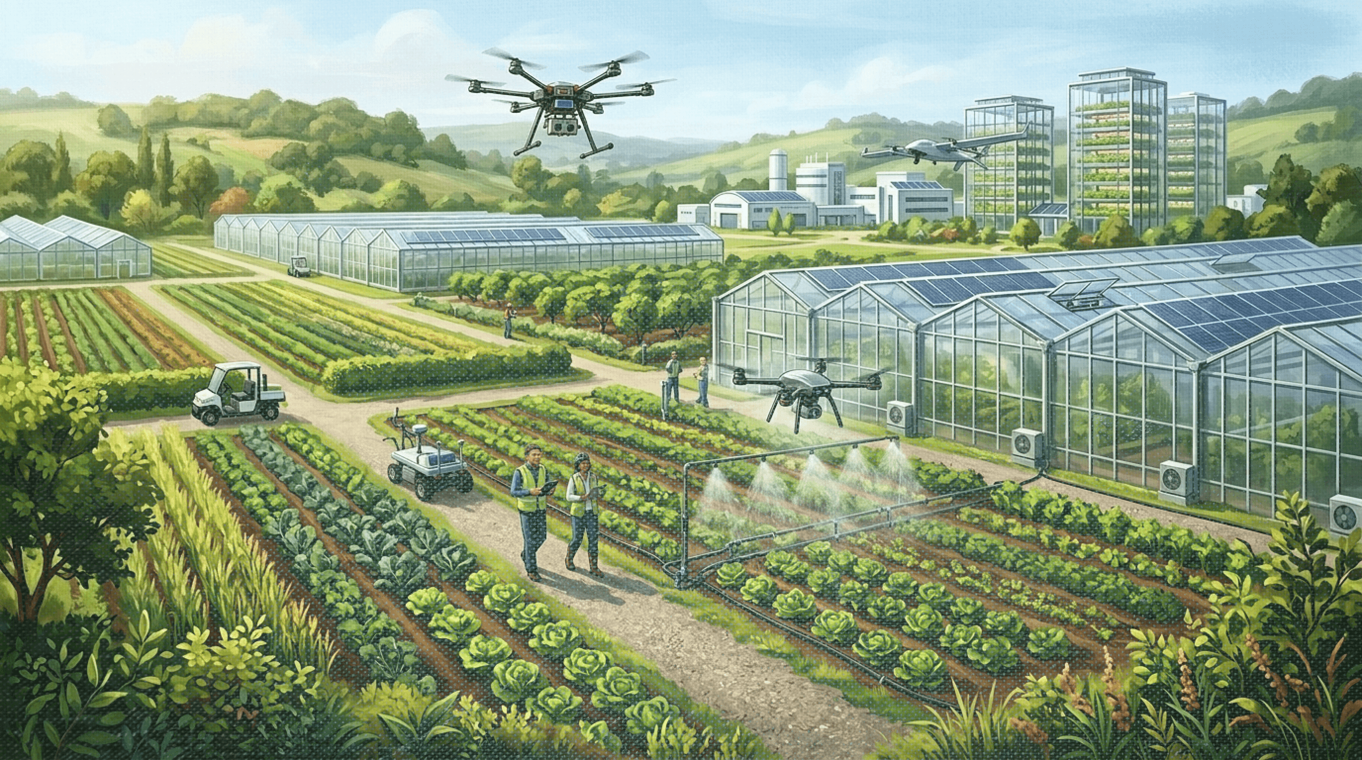 bird's eye photography of trees