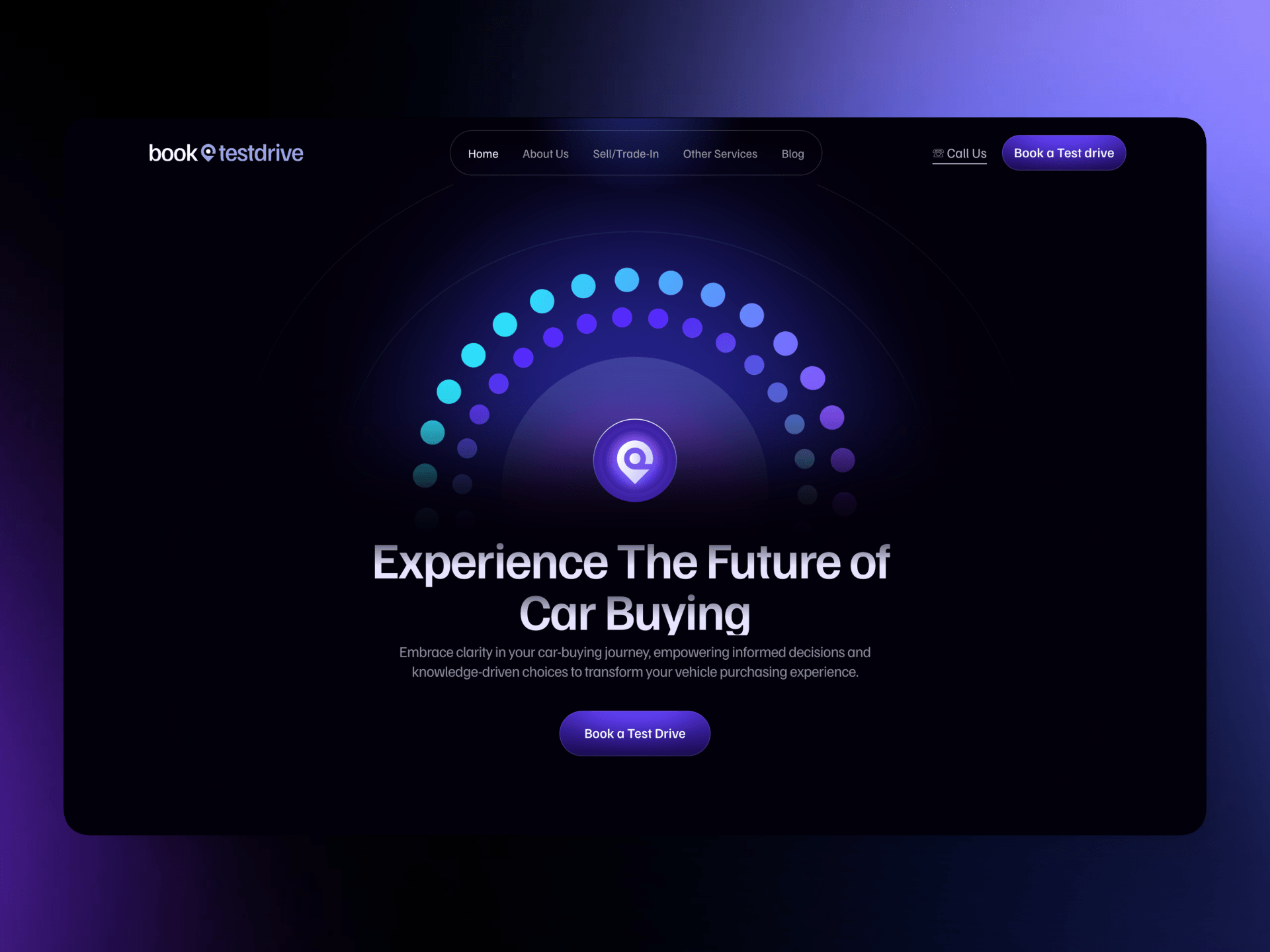 Book a test drive Australia Mockup 1 - a Pitch deck designer in Australia