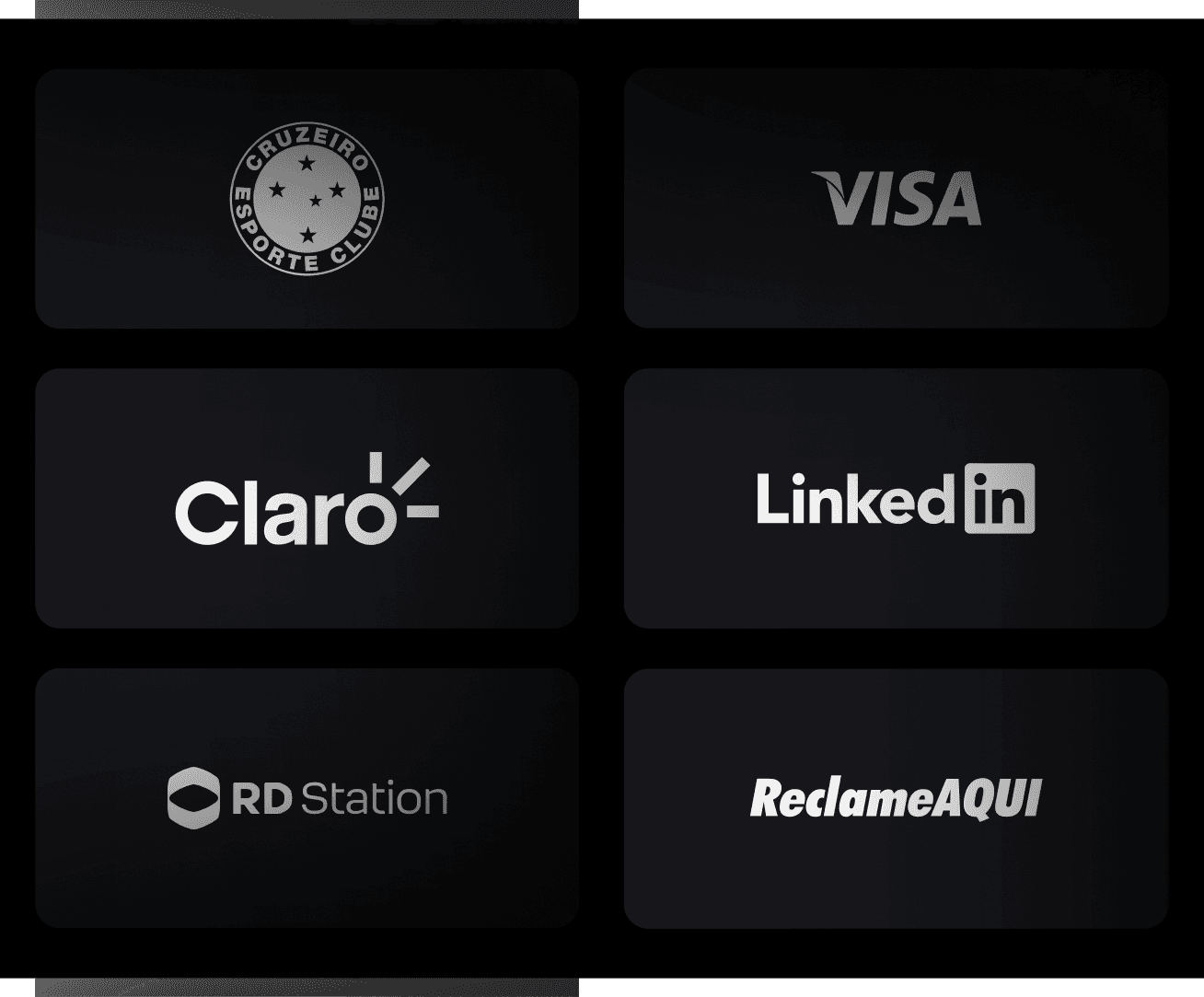 Imagem com os logos das empresas que já usaram TD Scale