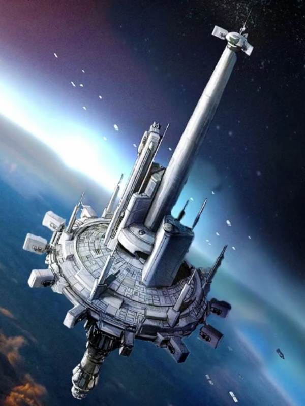 The Starlight Beacon space station from Star Wars: The High Republic