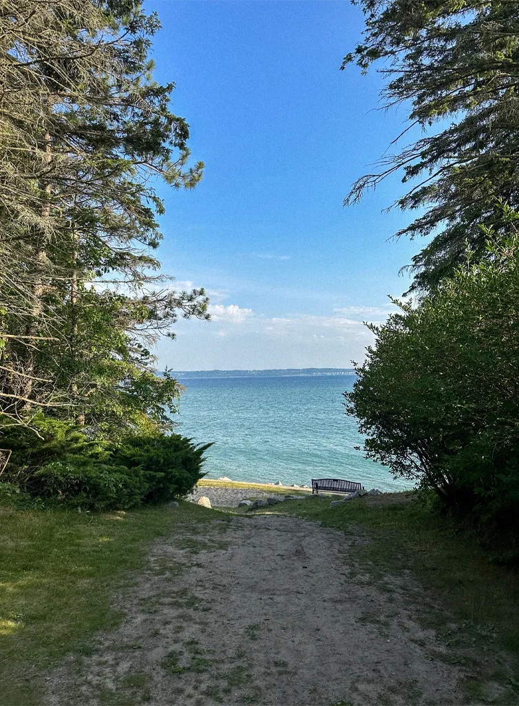 Northern Michigan lakeside