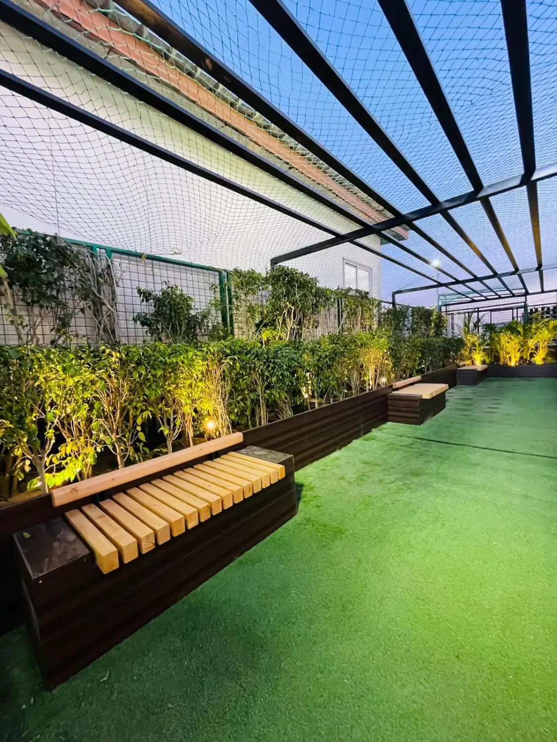 Office terrace breakout space