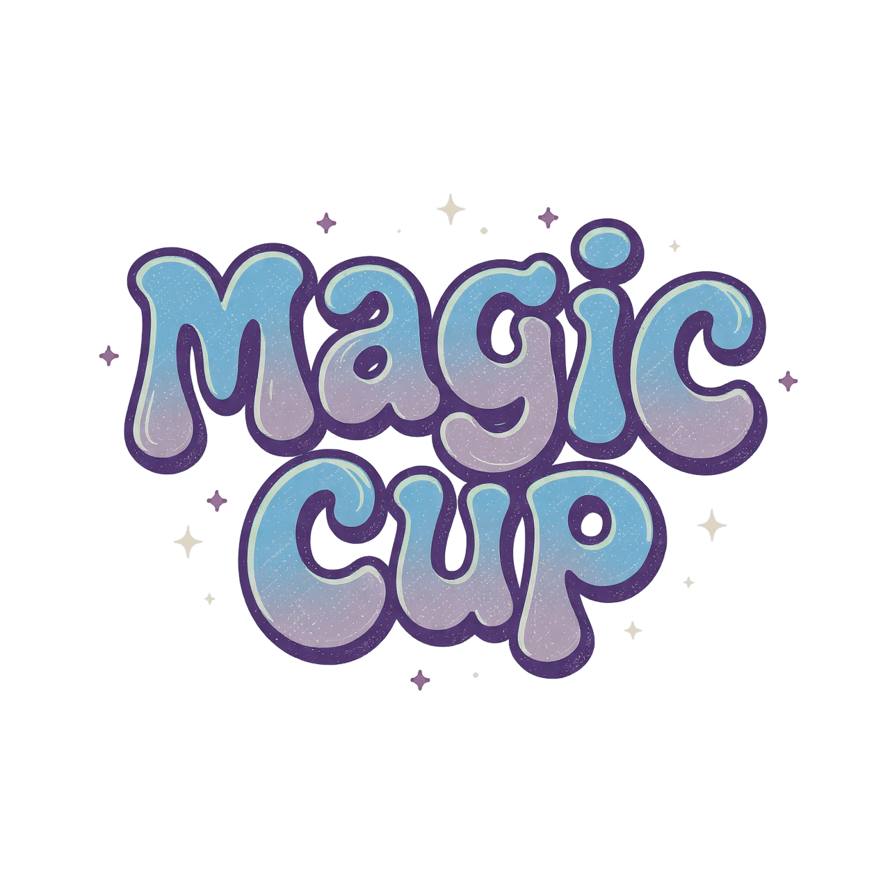 Brand logo called magic cup