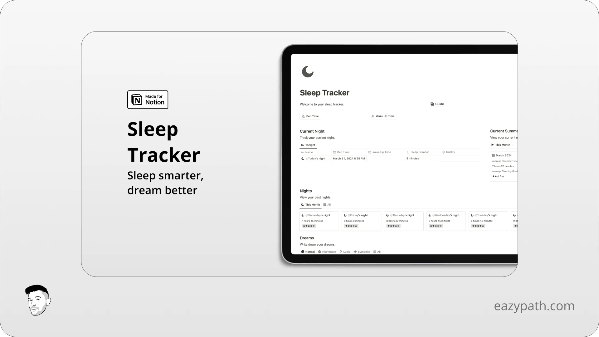 Health Notion Templates - Eazypath