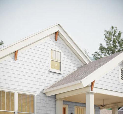 James Hardie fiber cement shingles siding