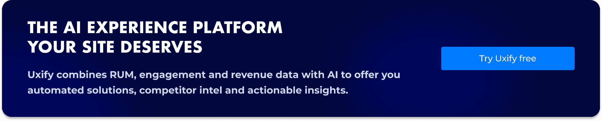 uxify-banner-AI-experience-platform