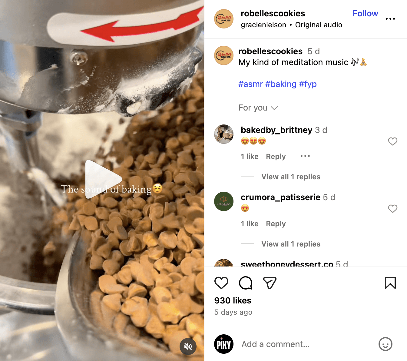 Ingredient Knowledge Post for Home Bakery in Instagram