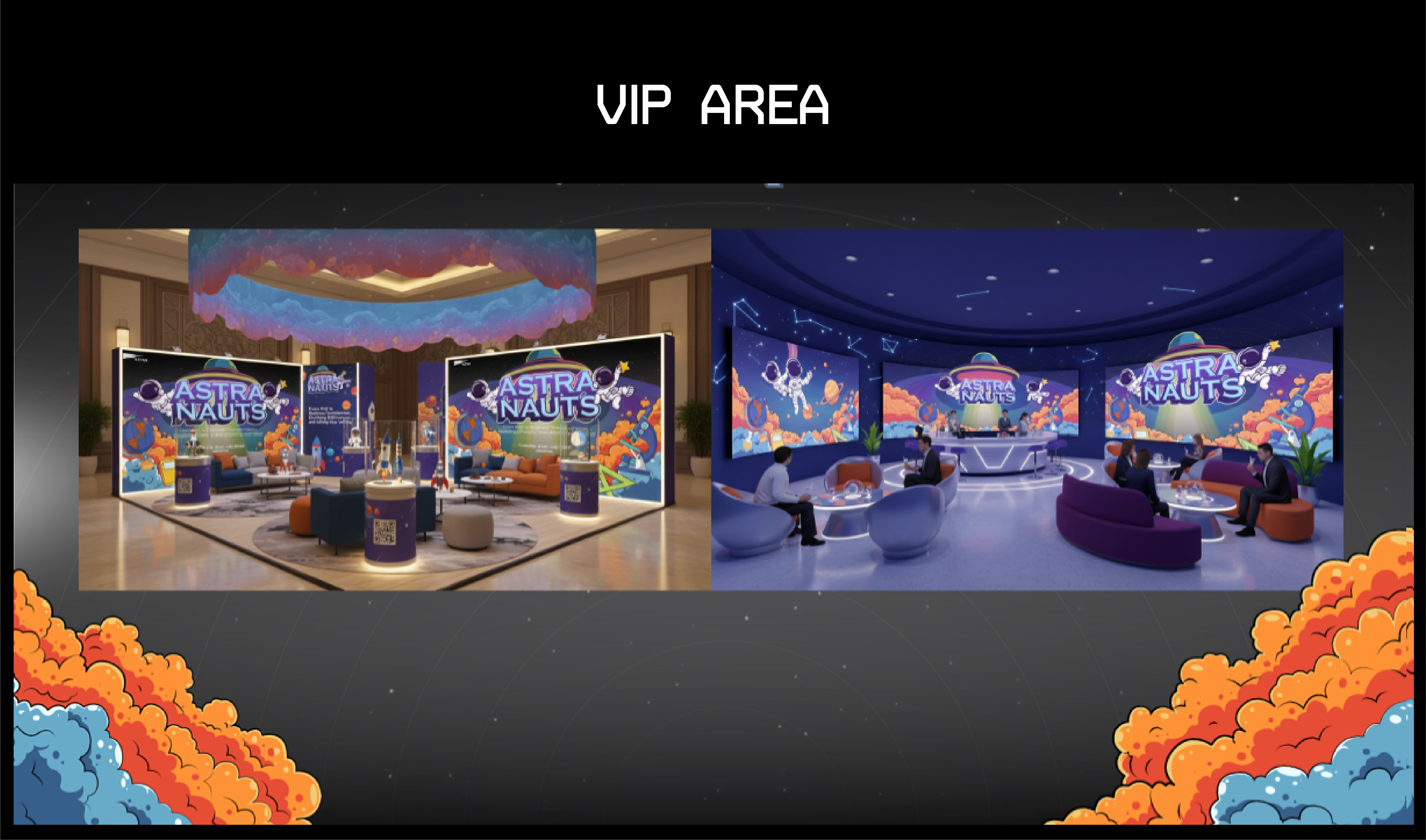 VIP area